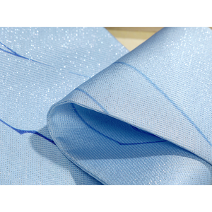 Blue cape fabric texture detail for DNA Duet Night Abyss Truffle cosplay costume train material