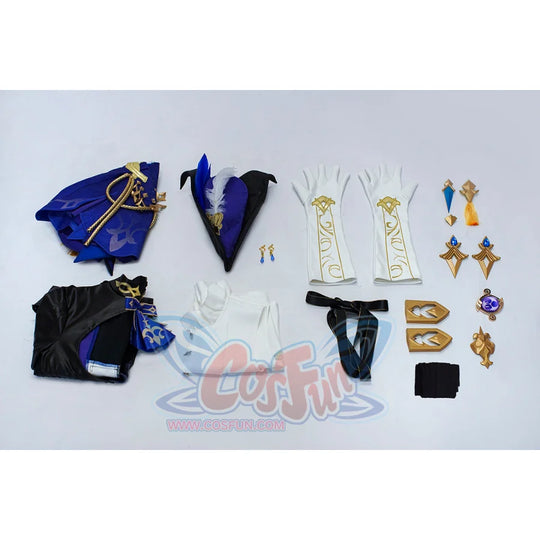 Genshin Impact Clorinde Cosplay Costume C08634 Aa Costumes