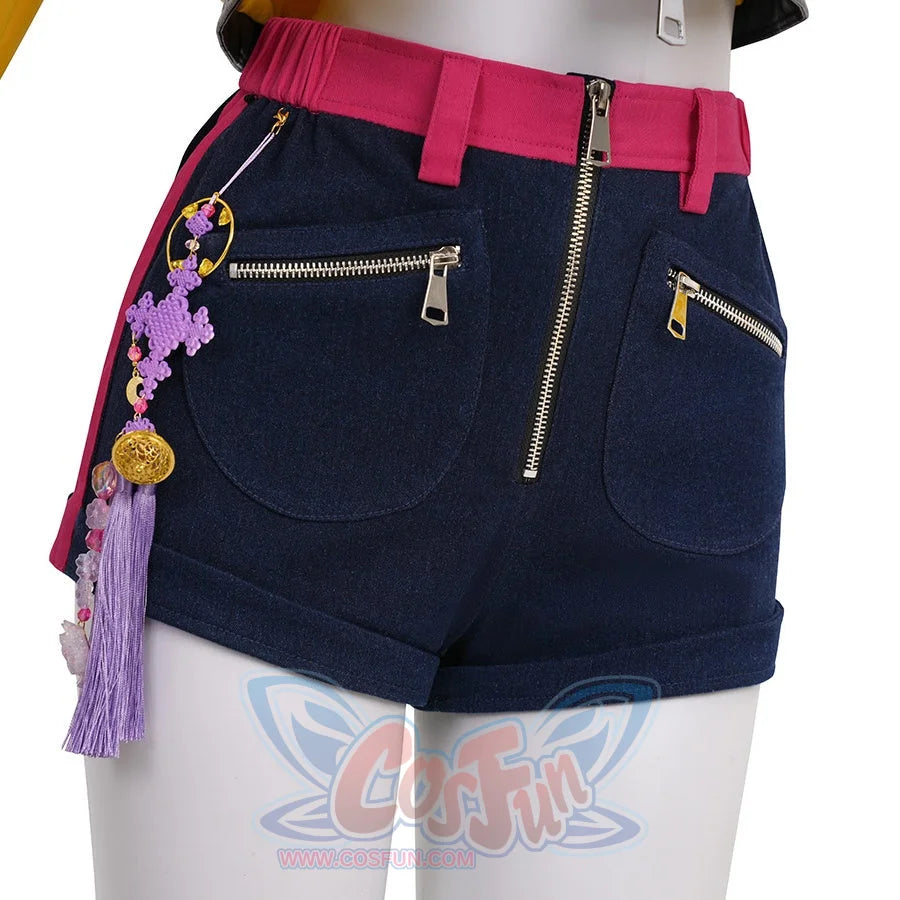 KPop Demon Hunters HUNTR/X Rumi Cosplay Costume N09523 Costumes