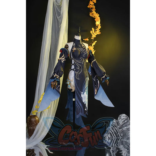 Genshin Impact Shenhe Cosplay Costume C08797 A Costumes