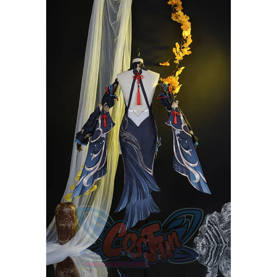 Genshin Impact Shenhe Cosplay Costume C08797 A Costumes