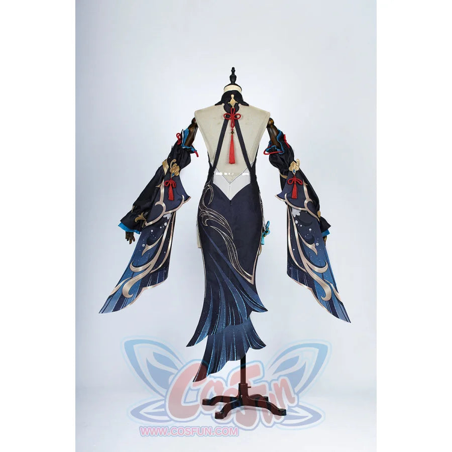Genshin Impact Shenhe Cosplay Costume C08797 A Costumes