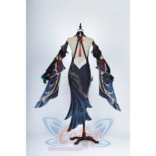 Genshin Impact Shenhe Cosplay Costume C08797 A Costumes