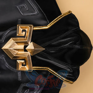 Dan Heng Permansor Terrae Cosplay Costume, the boots feature a three-dimensional design.