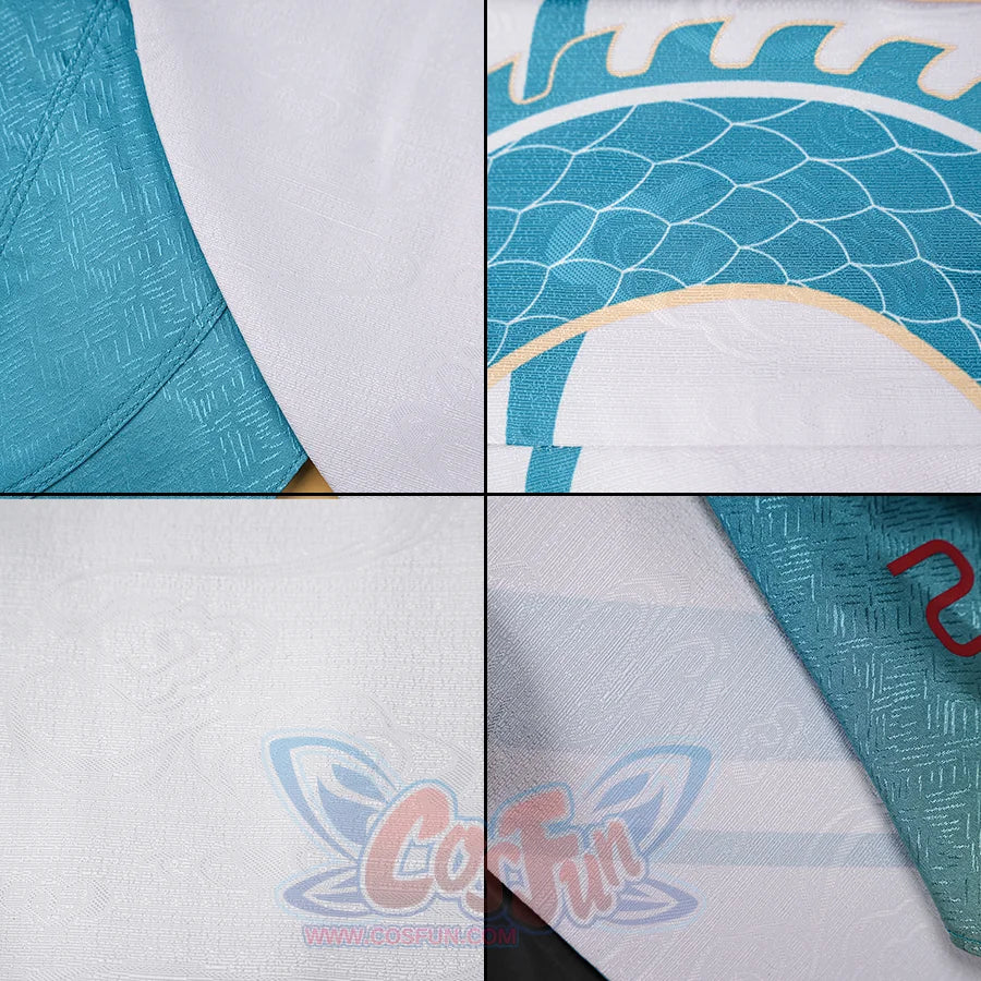 Dan Heng Permansor Terrae Cosplay Costume, the fabric uses jacquard and printing techniques.