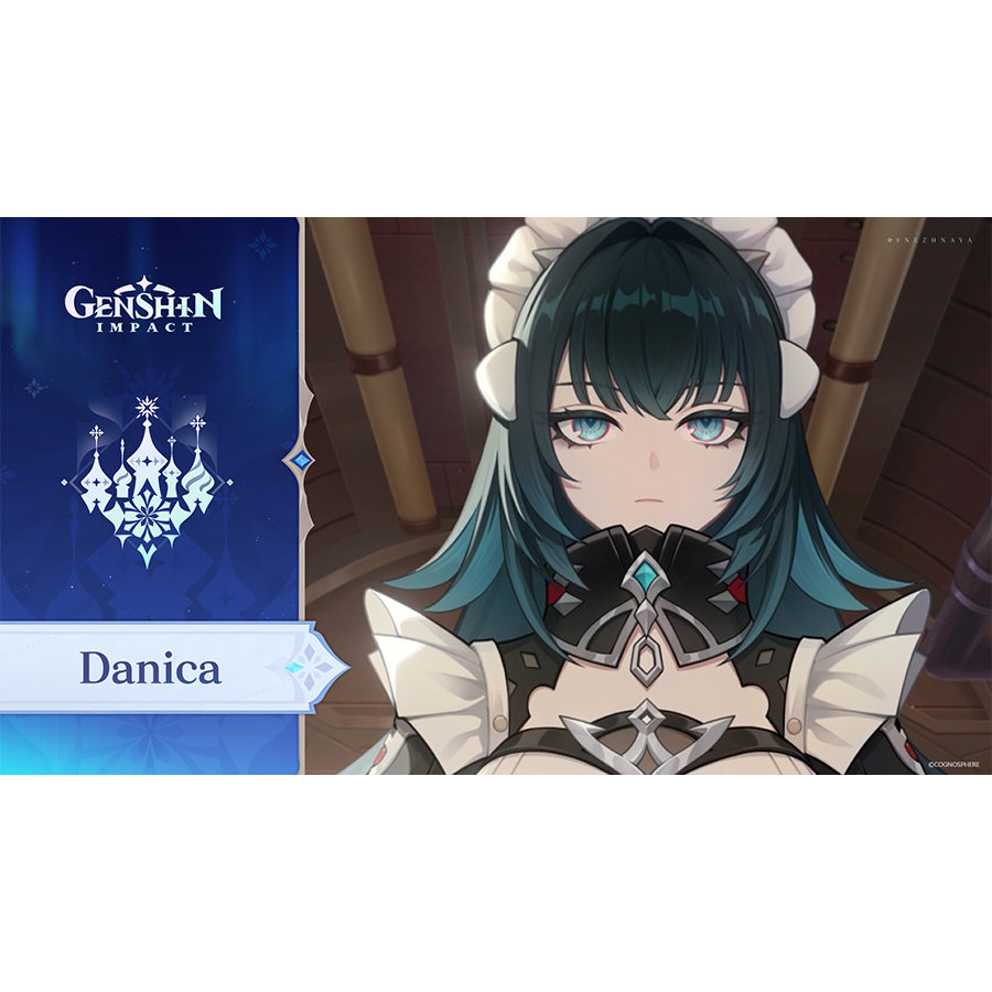 【POLL】$5 Deposit = 12% OFF Coupon Genshin Impact Snezhnaya Danica Cosplay Costume