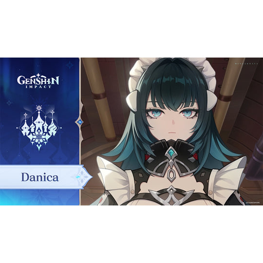 【POLL】$5 Deposit = 12% OFF Coupon Genshin Impact Snezhnaya Danica Cosplay Costume