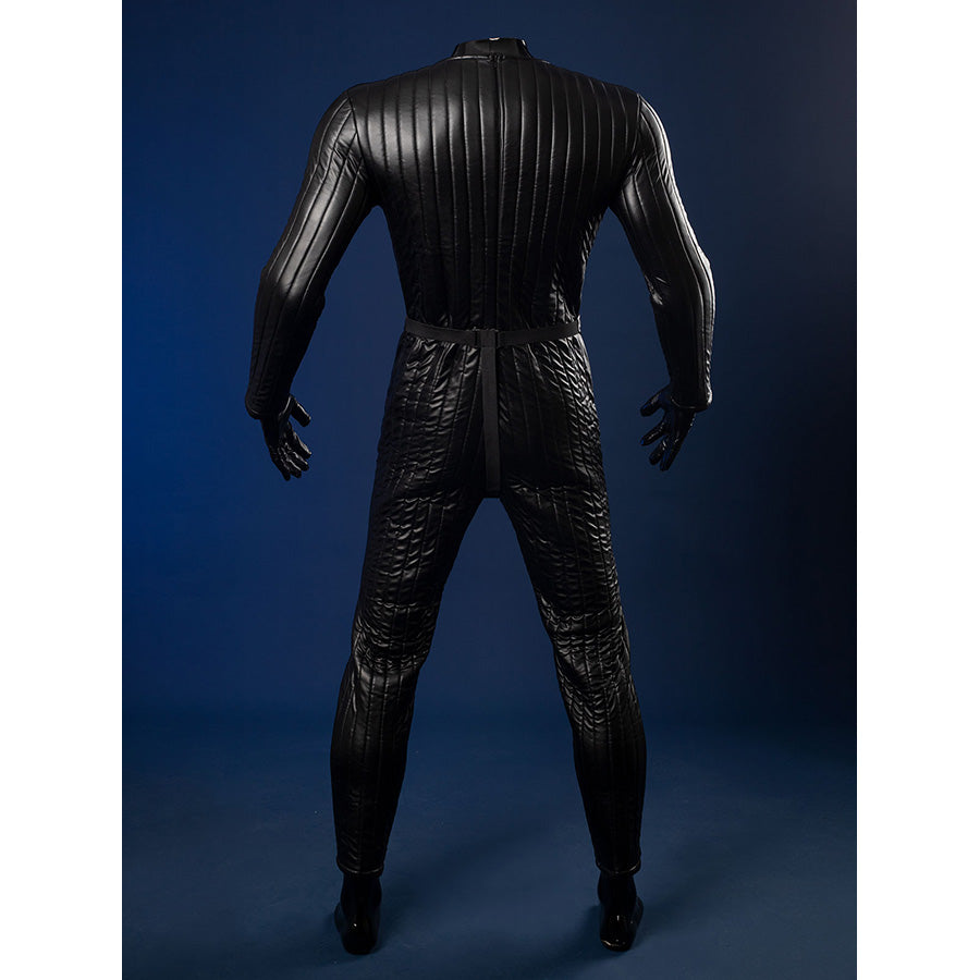 Luke Skywalker cosplay costume bodysuit back with embossed patterns and textured pants