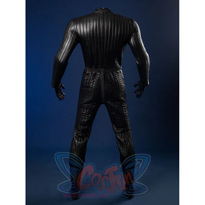 Luke Skywalker cosplay costume bodysuit back with embossed patterns and textured pants