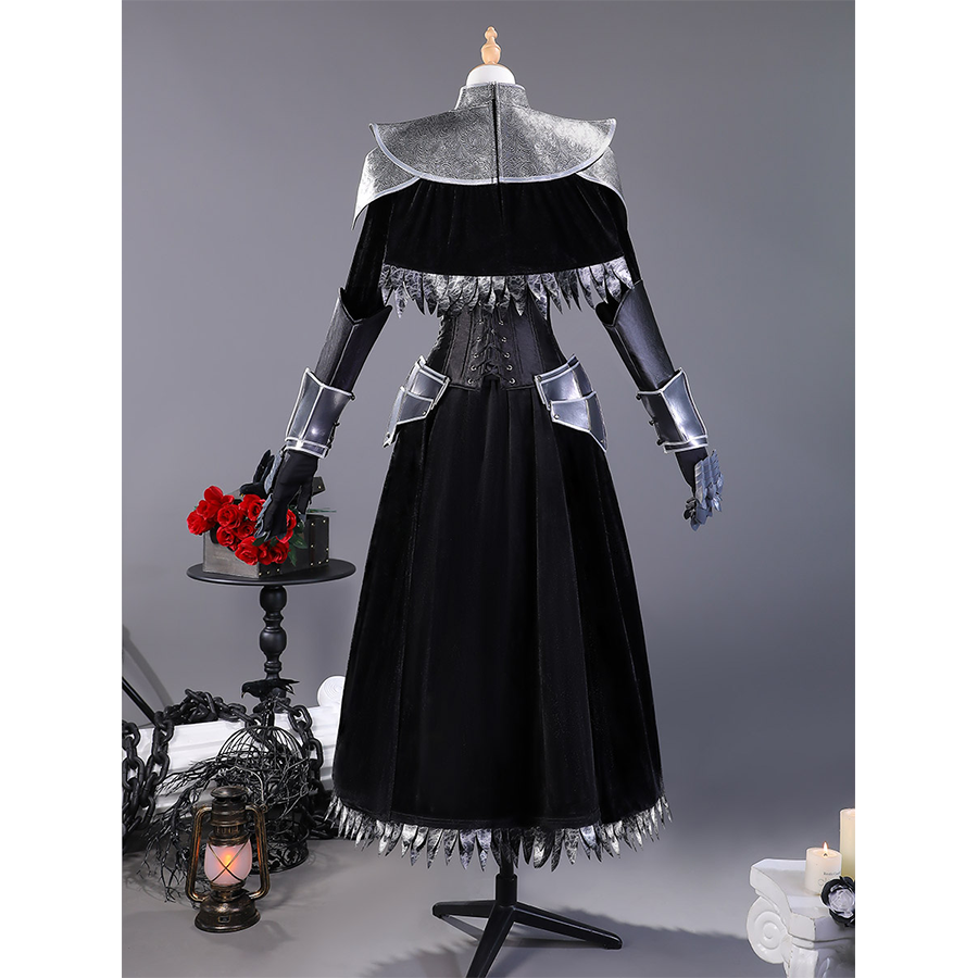 Dark Souls III Church of Londor Yuria Cosplay Costume N09779