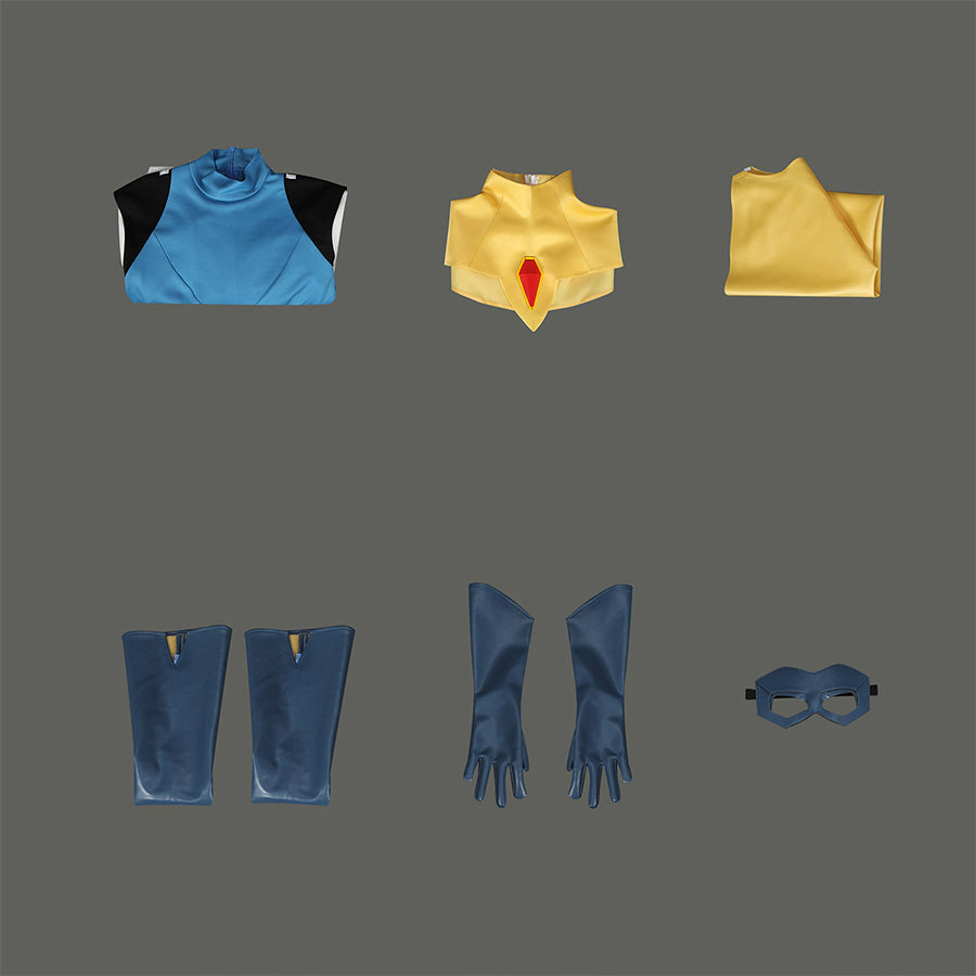 Dispatch Mandy Blonde Blazer Cosplay Costume N09773