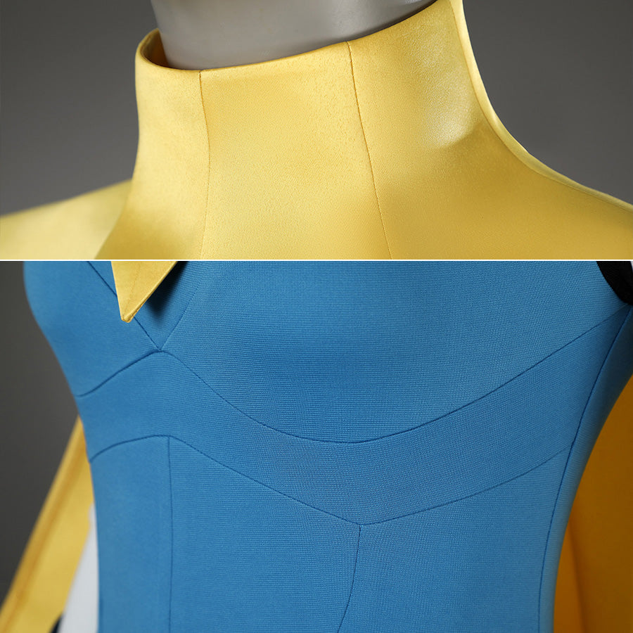 Dispatch Mandy Blonde Blazer Cosplay Costume N09773