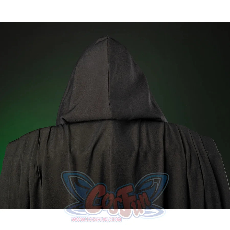 Doctor Doom Cosplay Costume have a dark green long cape, made of windbreaker non-stretch fabric.
