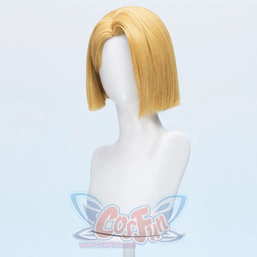 The side view of the Emma Frost cosplay wig reveals a neat and even cut, with a smooth texture, looking quite realistic