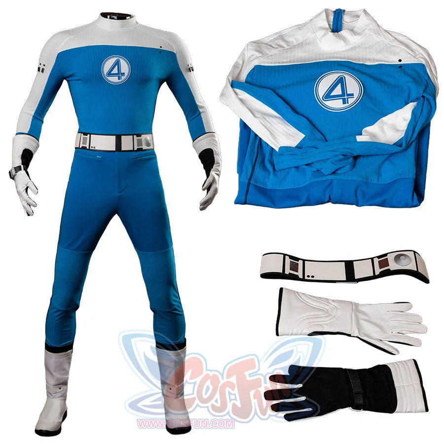 The Fantastic Four: First Steps Human Torch Jonathan Storm Cosplay Costume FY0170 XS Costumes