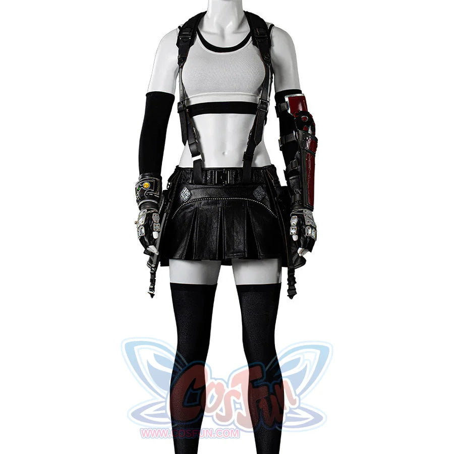 🎃【READY TO SHIP】Final Fantasy VII Rebirth FF7R Tifa Lockhart Cosplay Costume N09142 AA+ Made to Order: 4-6 Weeks