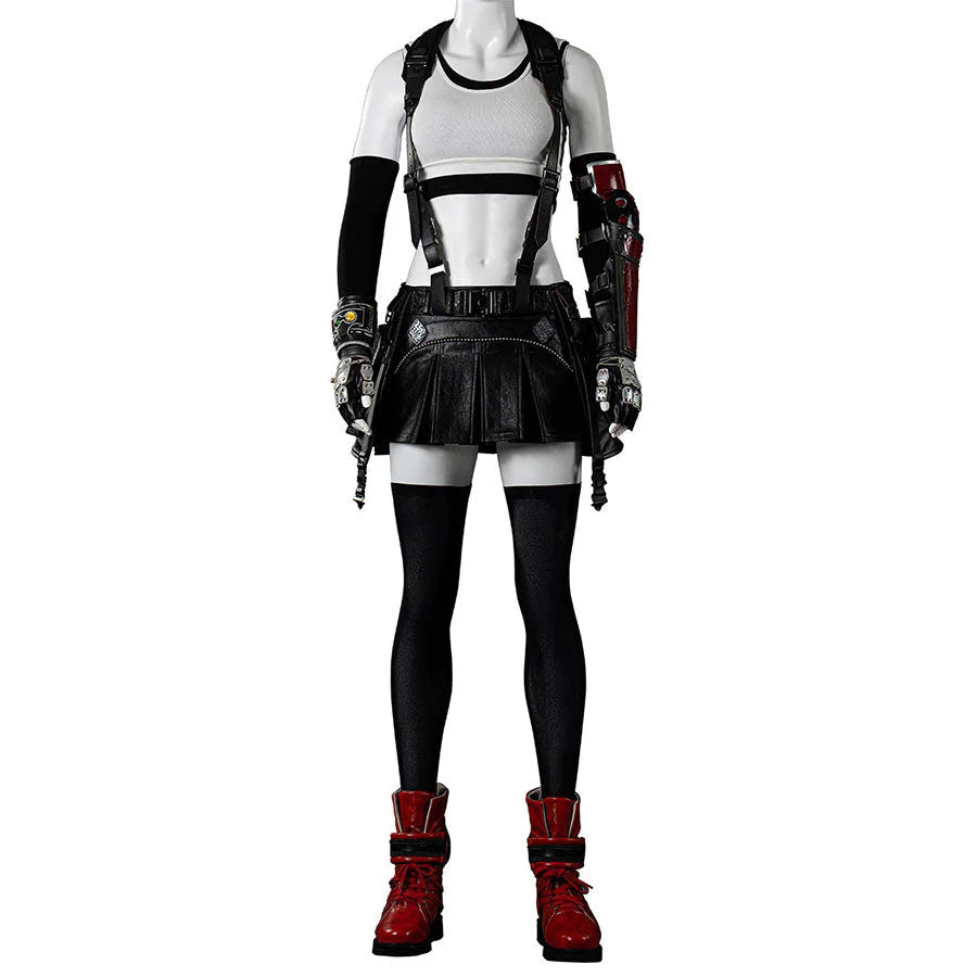 🎃【READY TO SHIP】Final Fantasy VII Rebirth FF7R Tifa Lockhart Cosplay Costume N09142 AA+ Costumes