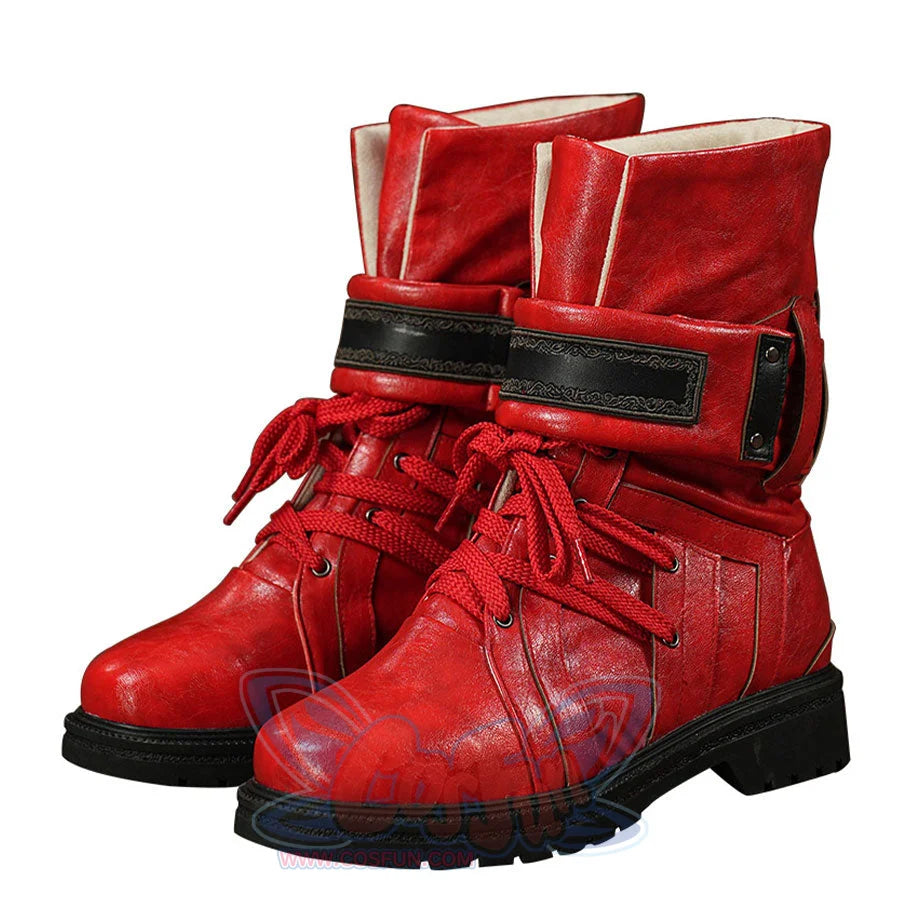 Final Fantasy VII Rebirth FF7R Tifa Lockhart Cosplay Shoes N09142_S Women / Shoes-CN 35 Costumes