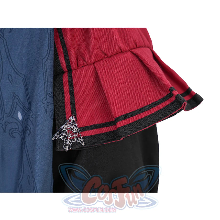 Final Fantasy XVI Joshua Rosfield Cosplay Costume, there is a shoulder pads on each shoulder.