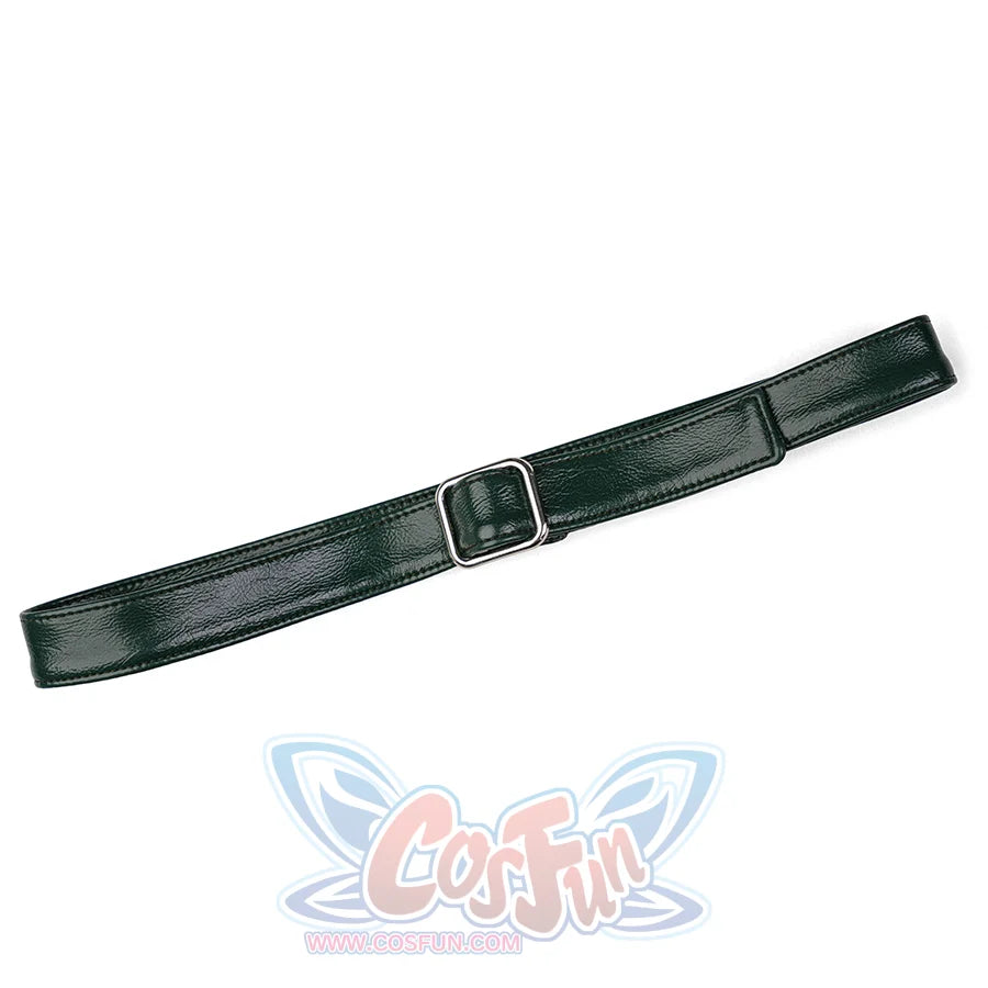 Final Fantasy XVI Joshua Rosfield Cosplay Costume, a  dark green Pu leather belt.