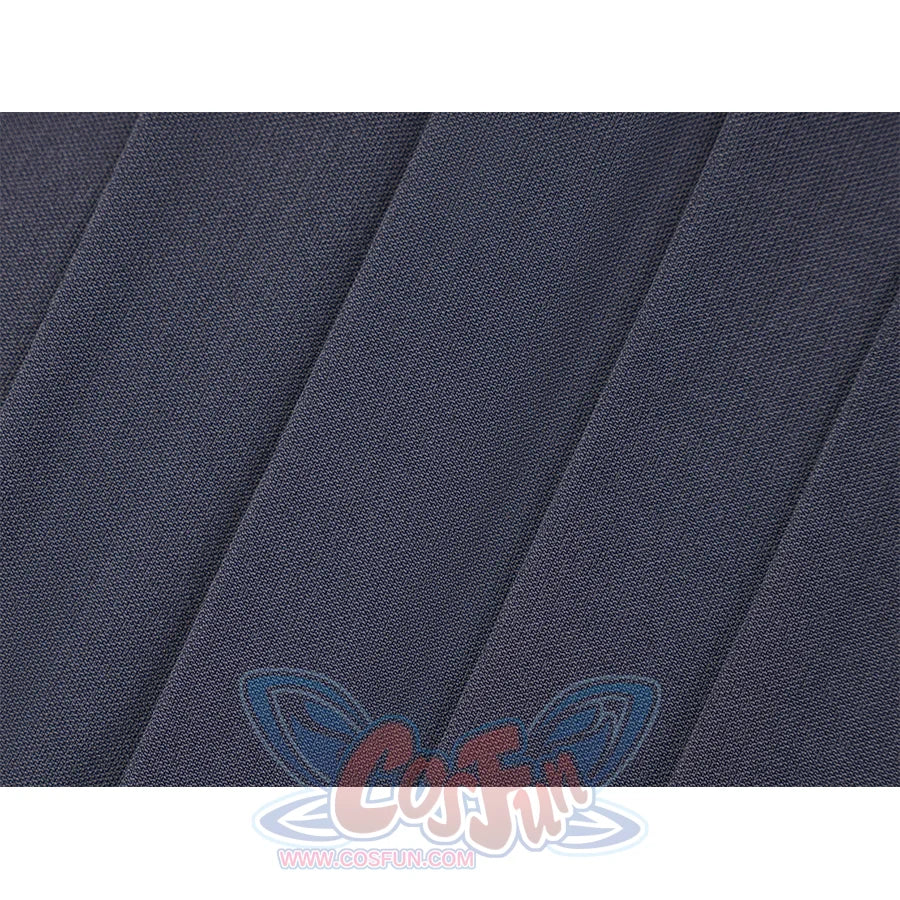 Final Fantasy XVI Joshua Rosfield Cosplay Costume, the bottom of the shawl is gray pleated frills.