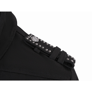 Final Fantasy XV Noctis Cosplay Costume Shoulder,  structured epaulet design with metal emblem accents.