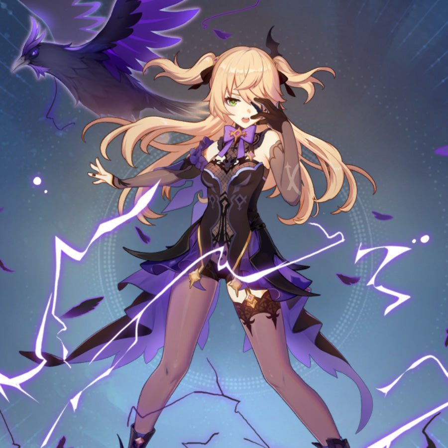 【CONFIRMATION】$5 Deposit = 12% OFF Coupon Genshin Impact Fischl Cosplay Costume