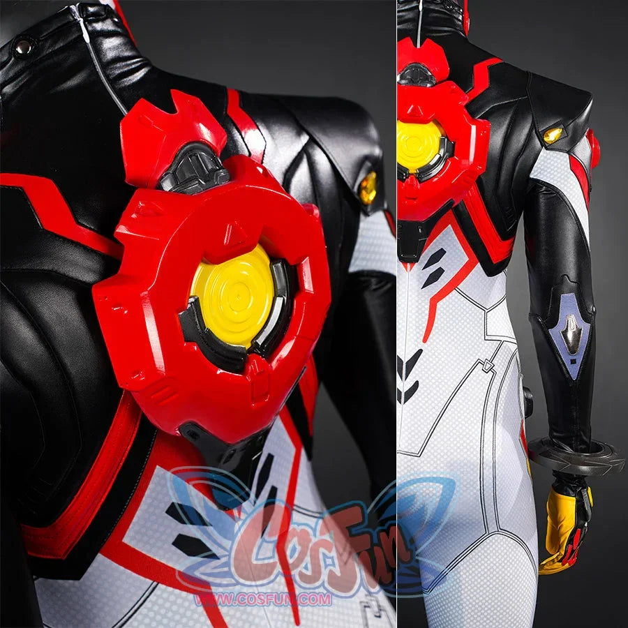 Full cosplay costume of Peni Parker, game cosplay, back details