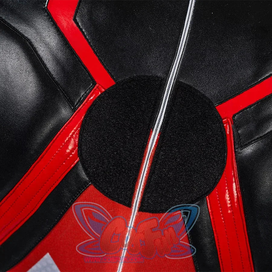 Full cosplay costume of Peni Parker jumpsuit back detail, game cosplay