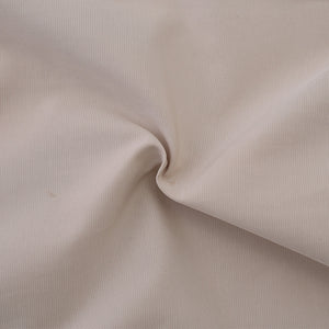 Rudo cosplay costume beige fabric texture close-up showing material quality