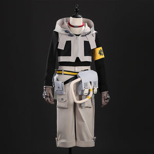 Gachiakuta Rudo cosplay costume full set with jacket, yellow armband, pants and accessories