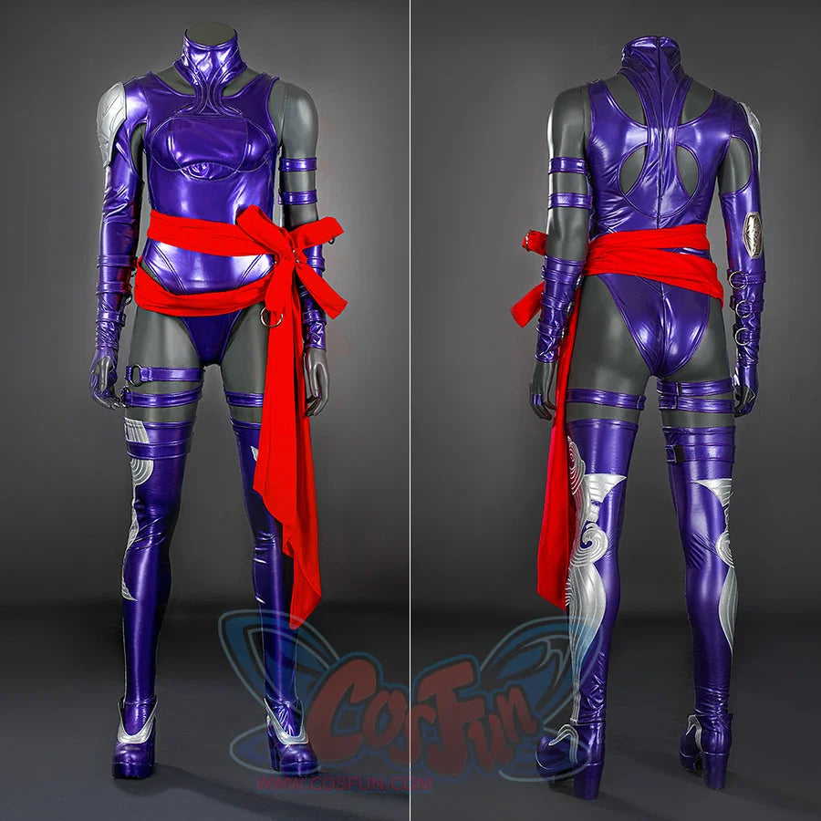 Game Rivals Psylocke Cosplay Shoes N09456 Shoes &amp; Boots