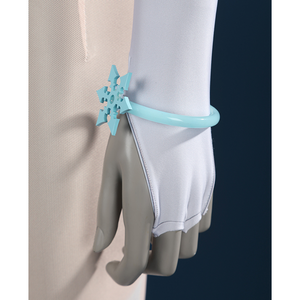 Game Rivals Luna Snow Cosplay Costume, the sleeves are connected to the fingers.
