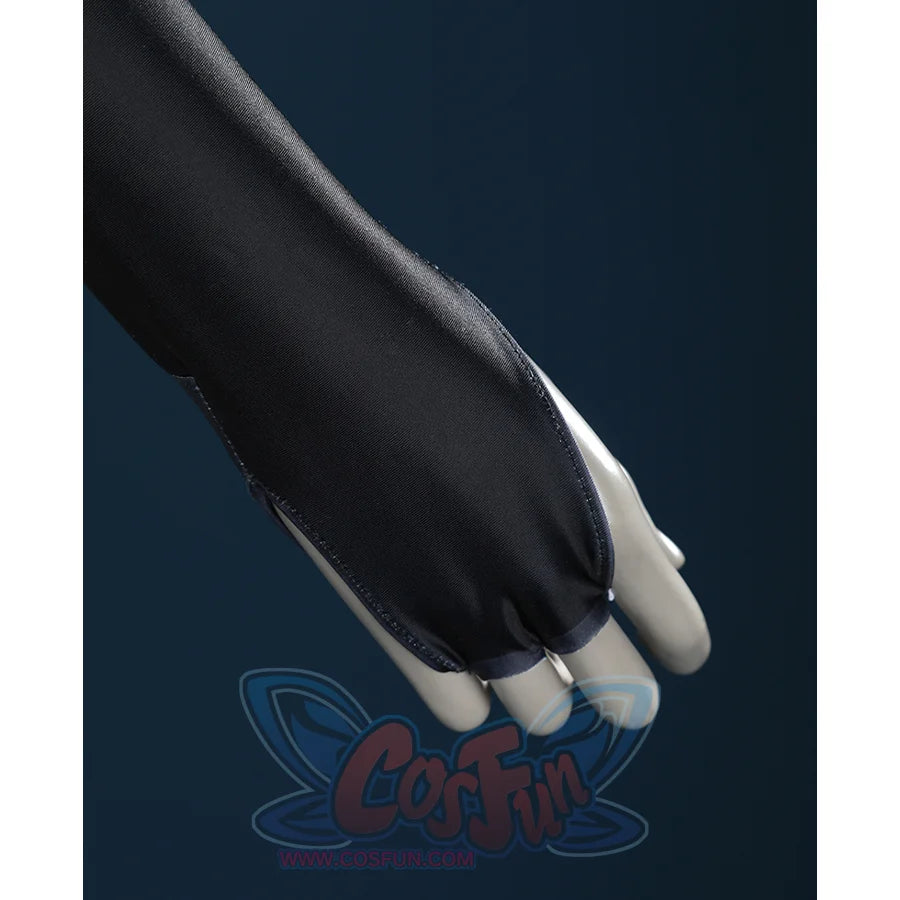 Game Rivals Luna Snow Cosplay Costume, the sleeves are connected to the fingers.