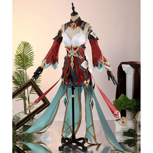 Genshin Impact Alice Cosplay Costume Hexenzirkel Witch Outfit N09765