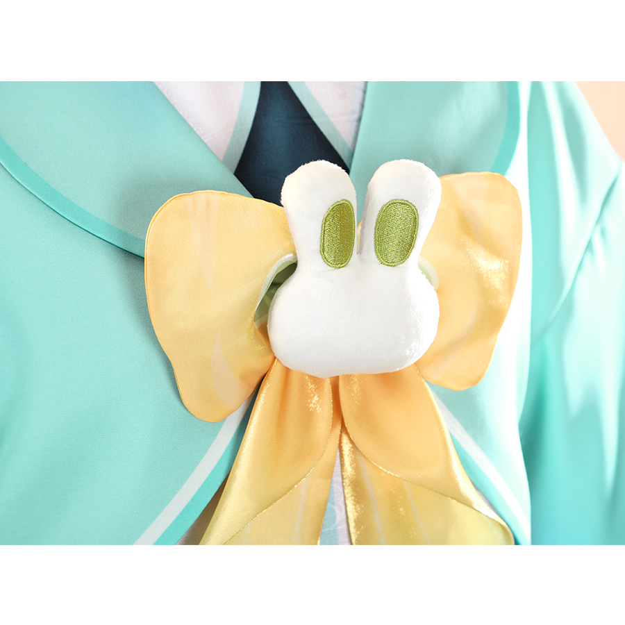 Genshin Impact Yaoyao Rainlit Bamboo Reverie Cosplay Costume N09900