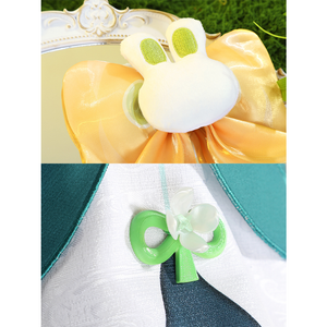 Genshin Impact Yaoyao Rainlit Bamboo Reverie Cosplay Costume N09900