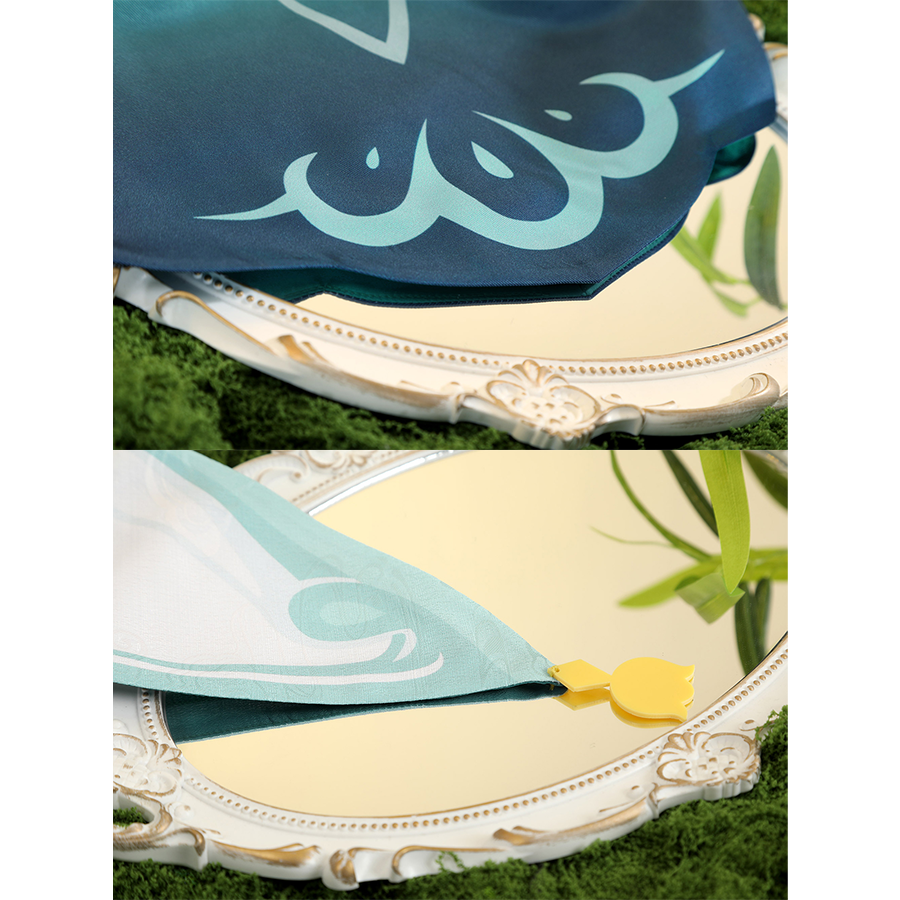 Genshin Impact Yaoyao Rainlit Bamboo Reverie Cosplay Costume N09900