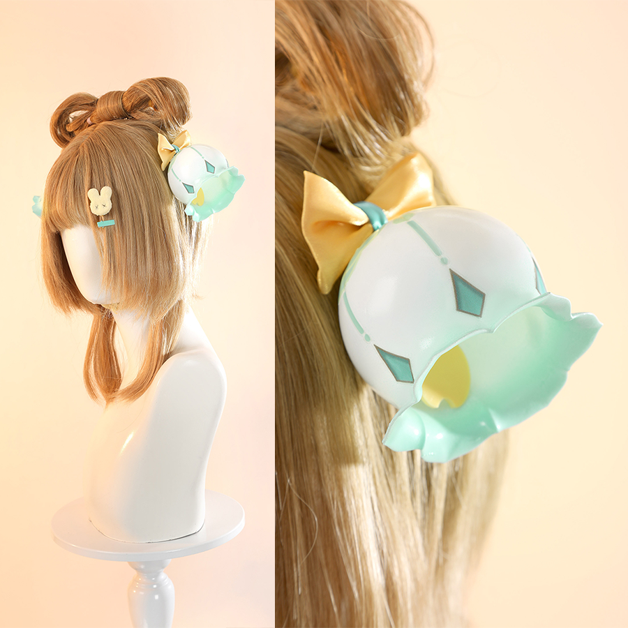 Genshin Impact Yaoyao Rainlit Bamboo Reverie Cosplay Costume N09900