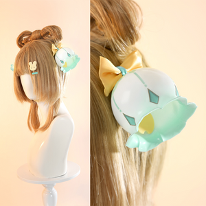 Genshin Impact Yaoyao Rainlit Bamboo Reverie Cosplay Costume N09900