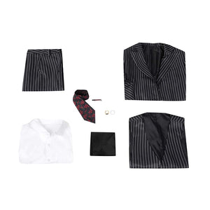 Halloween Gomez Adams Cosplay Costume Formal Suit N07224  cosfun