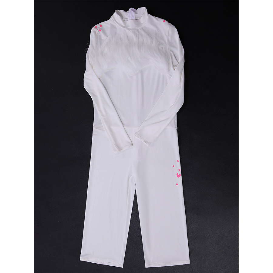 Hazbin Hotel Season 2 Angel Dust Formal Gown Cosplay Costume Sequin Velvet Version N09903