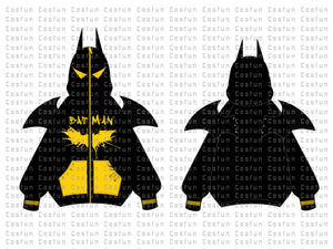 COSFUN Original Batman：The Dark Knight Hoodie Sweatshirt IF0007