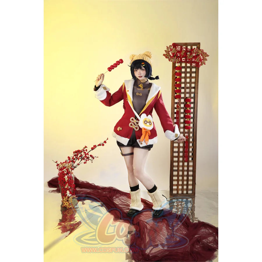 Genshin Impact Xiangling Cosplay Costume C09314 Aa Costumes