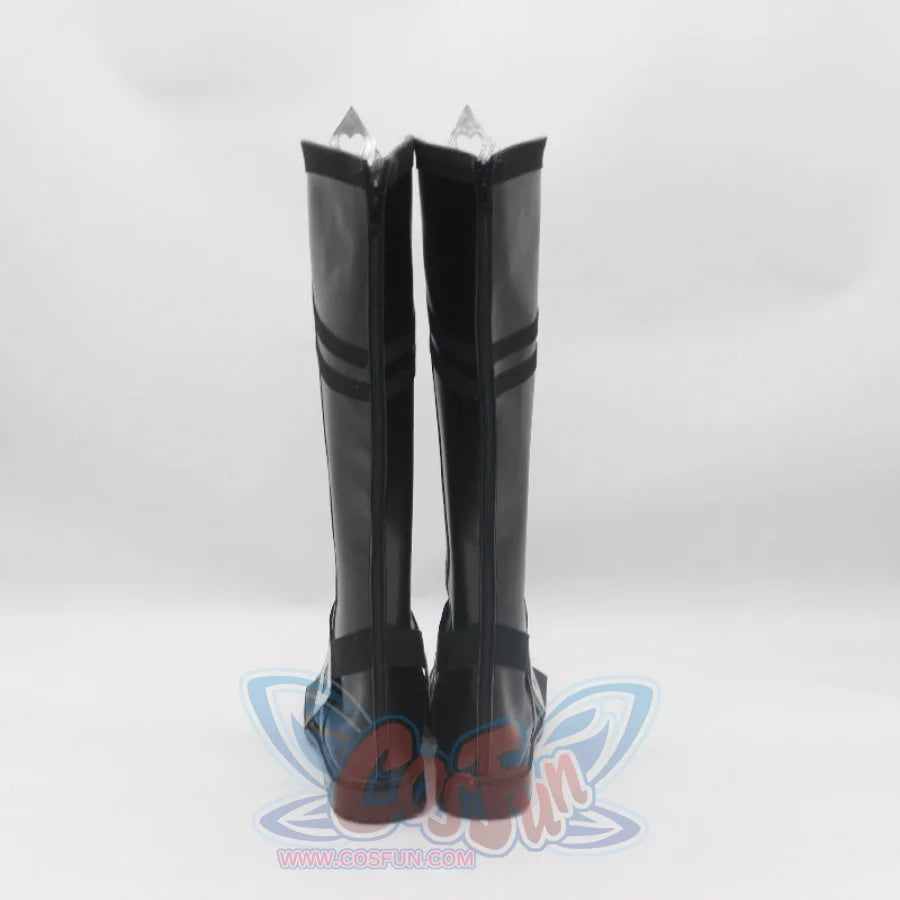 Genshin Impact Fatui Harbinger The Captain Il Capitano Cosplay Shoes C09321 &amp; Boots