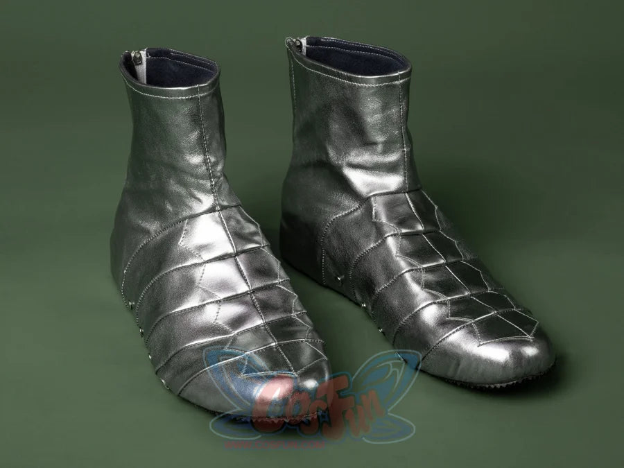 【READY TO SHIP】Dr. Doom Victor von Doom Cosplay Costume N09531 AAA Shoes_CN 44_Male Costumes