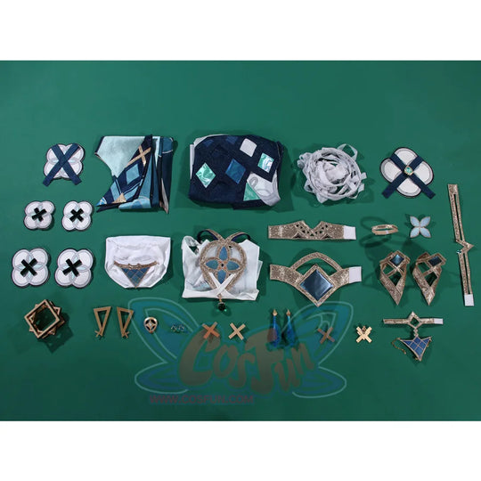 Genshin Impact Faruzan Cosplay Costume C07226 Aaa Costumes