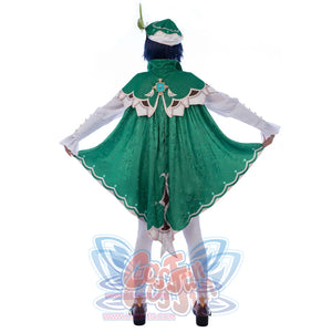 Flash Sale Genshin Impact Venti Barbatos Cosplay Costume Jacquard Version C00442 Aa Costumes