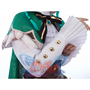 Flash Sale Genshin Impact Venti Barbatos Cosplay Costume Jacquard Version C00442 Aa Costumes