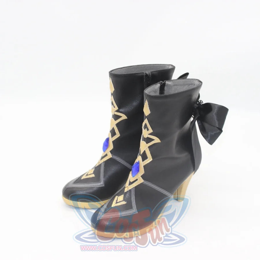 Genshin Impact Navia Cosplay Shoes C08592 Women / Cn 35 & Boots